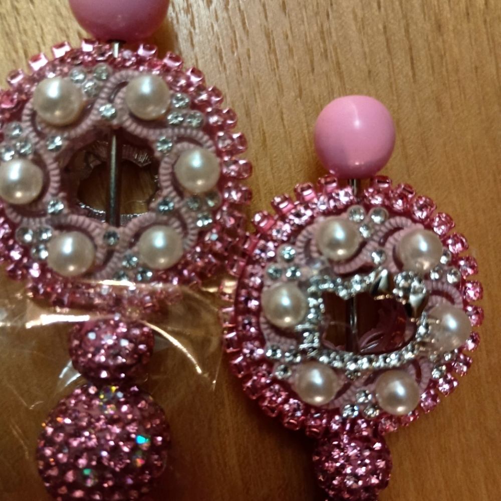 Set of Hello Kitty Beaded Makeup Brushes